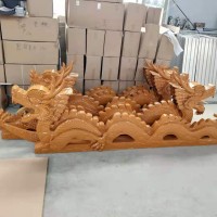 金属二龙戏珠