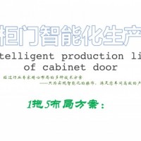 橱柜门智能化生产线（1拖5布局方案）