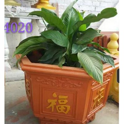 水泥花盆