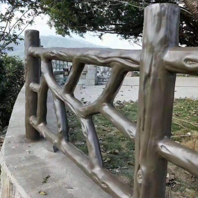 水泥仿木护栏