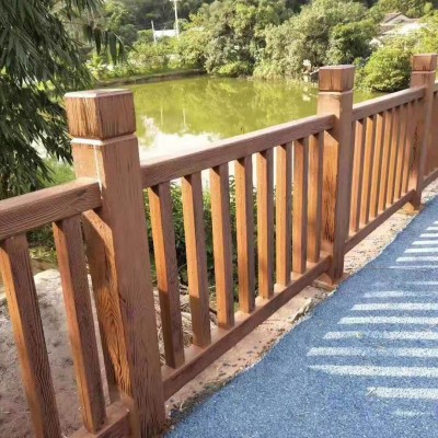 水泥仿木护栏