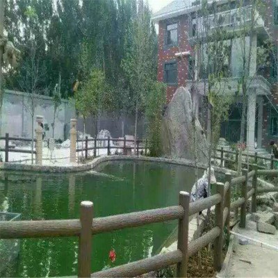 水泥仿木护栏
