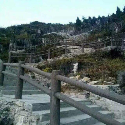 景区仿木栏杆