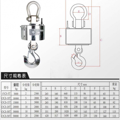 吊钩秤