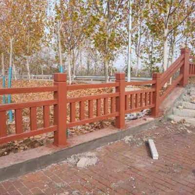 仿木六竖护栏