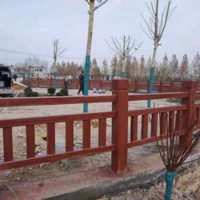 仿木六竖护栏
