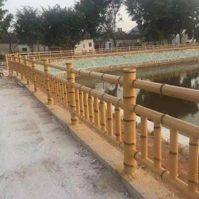 水泥仿竹护栏